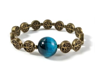 Bronze Tree of Life Pressure Bands for Nausea