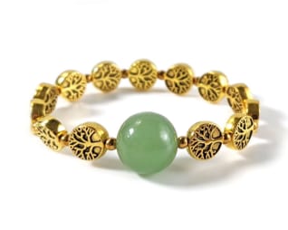 Gold Tree of Life Pressure Bands for Nausea