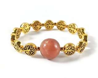 Gold Tree of Life Pressure Bands for Nausea