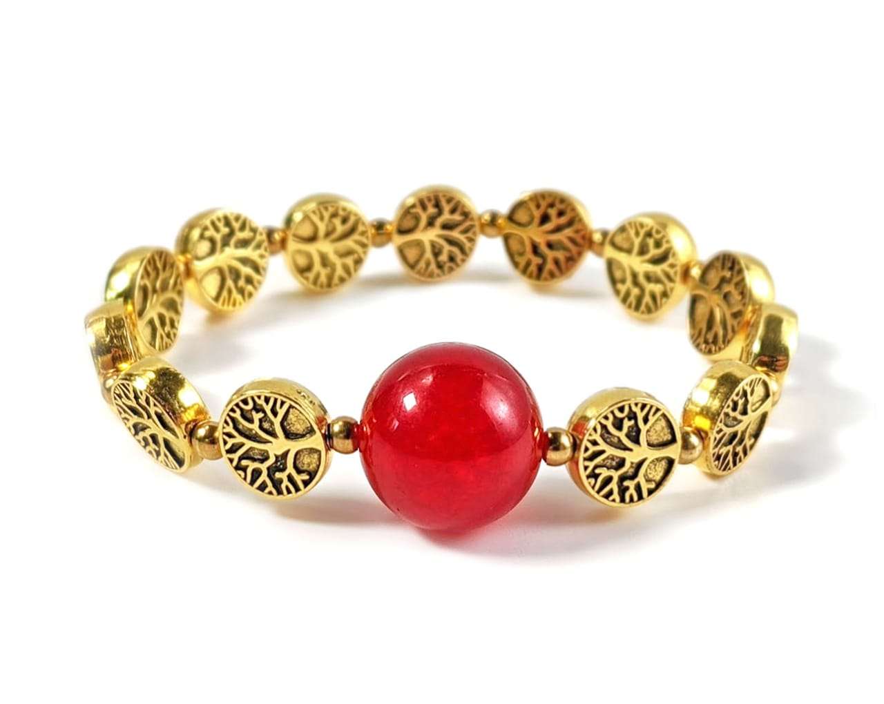 Gold Tree of Life Pressure Band for Nausea