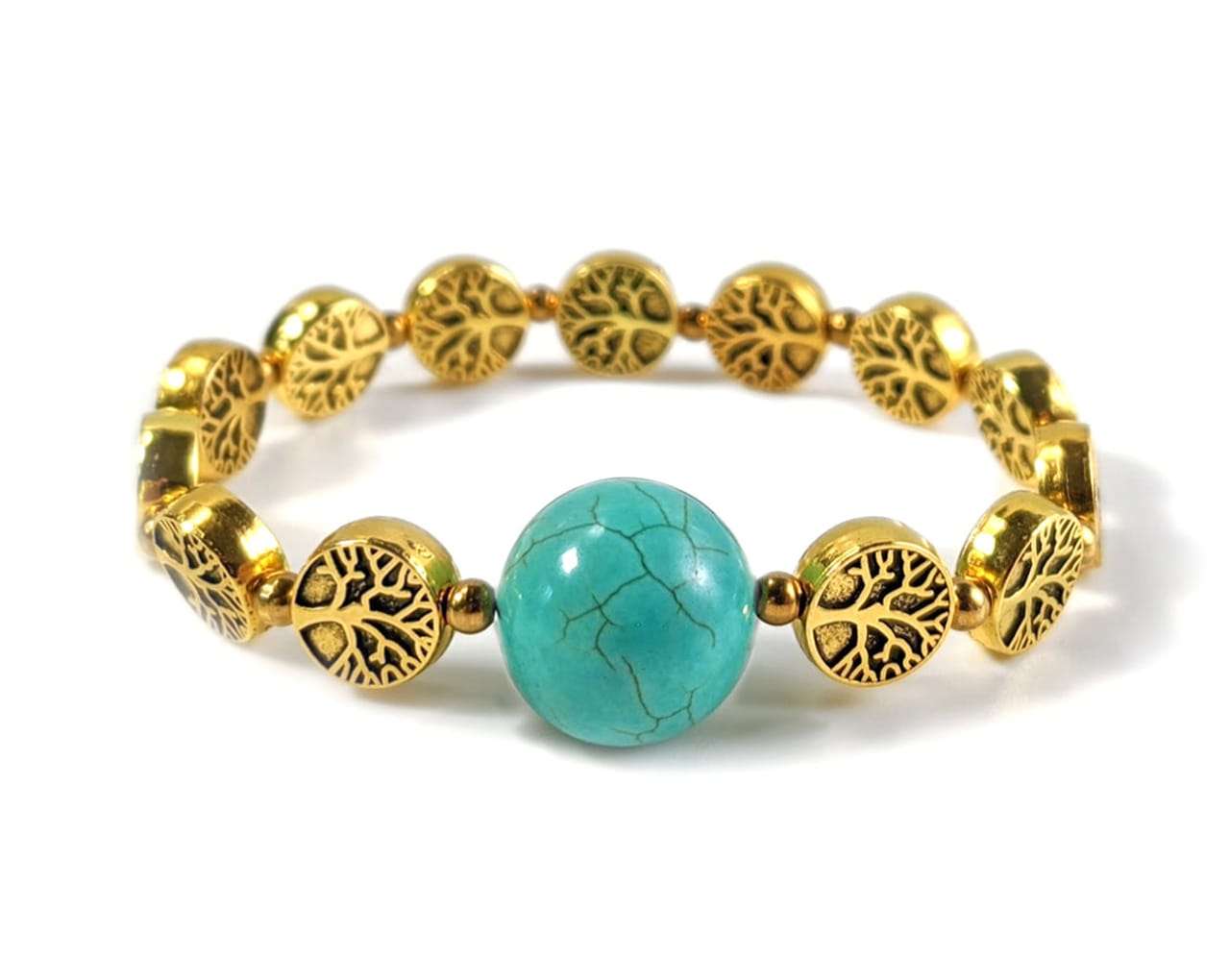 Gold Tree of Life Pressure Band for Nausea