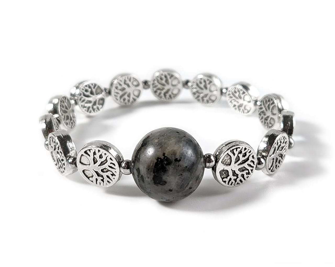 Silver Tree of Life Pressure Band for Nausea